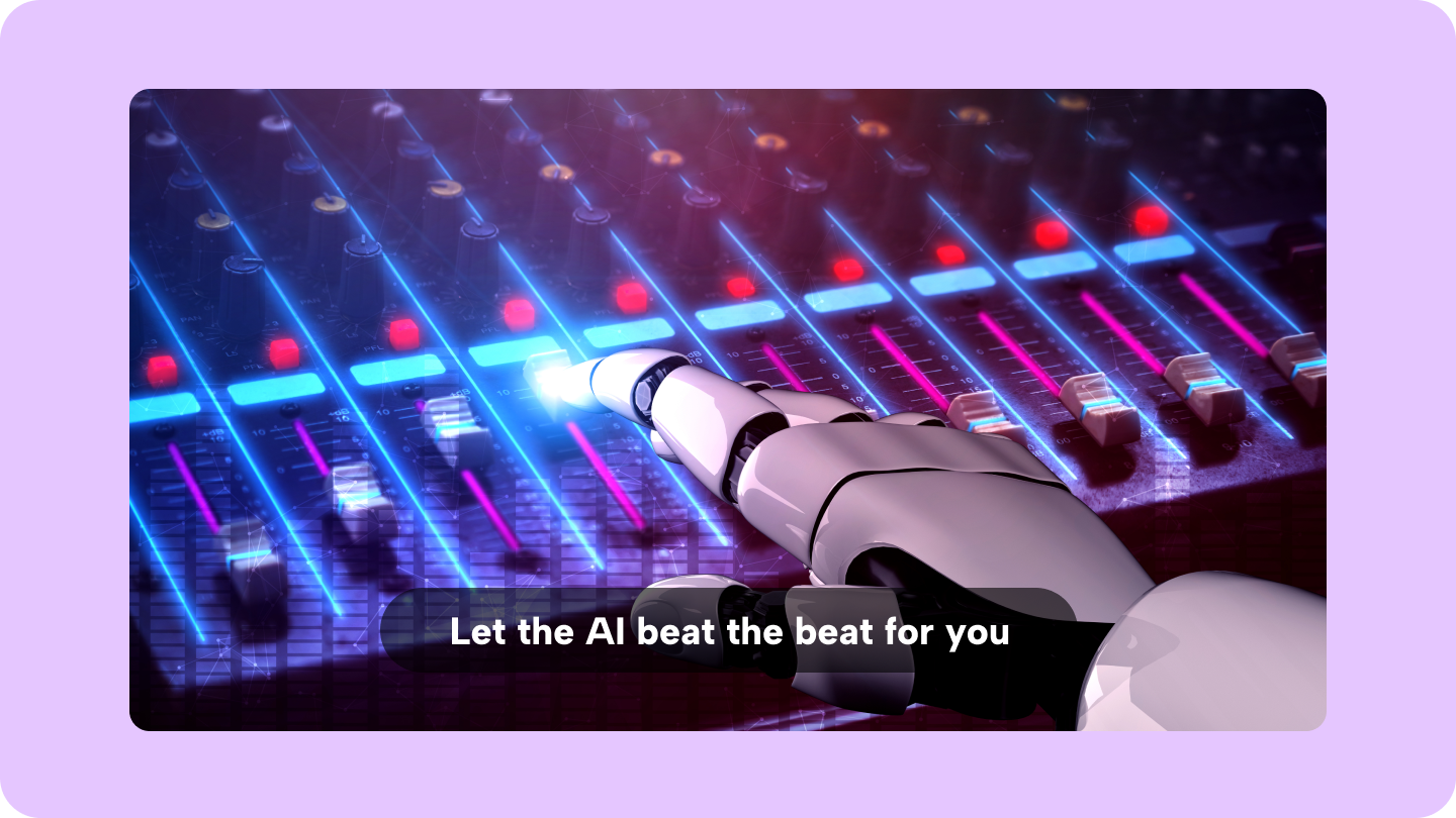 Tạo nhạc mê hoặc với AI Beat Maker