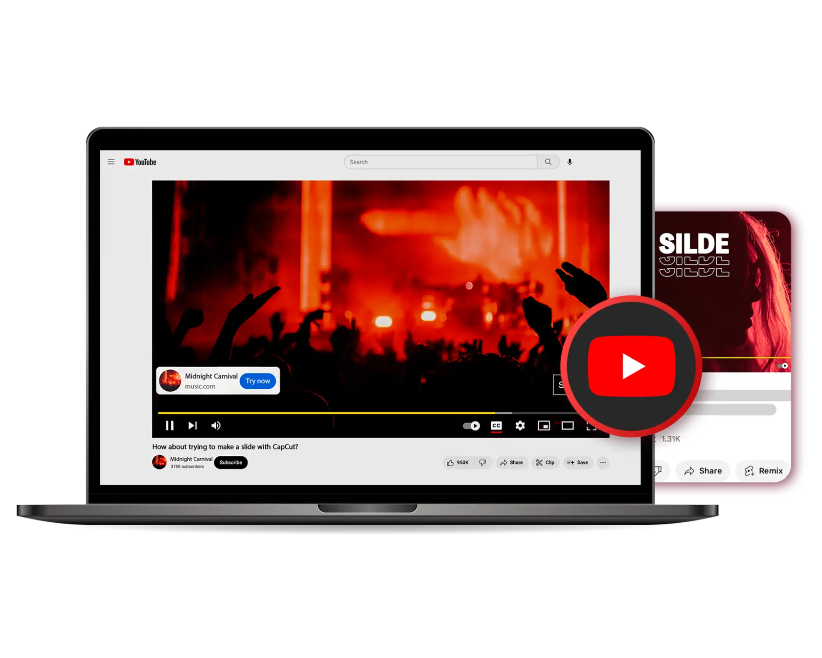 YouTube Slideshow Maker met sjablonen