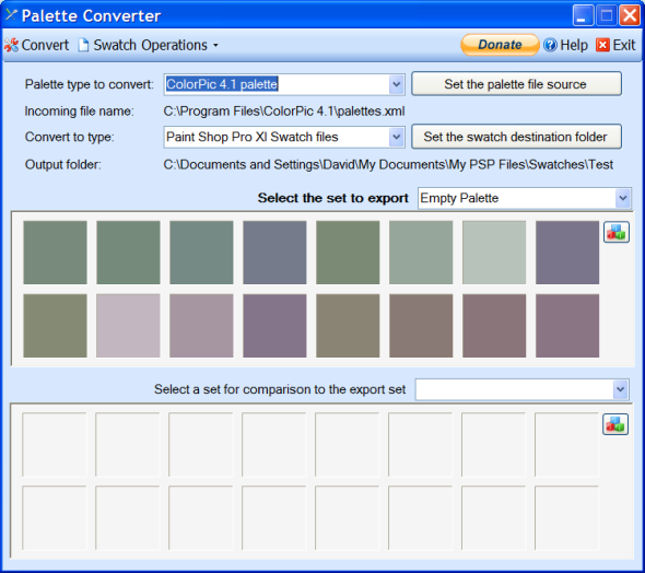 Palette Converter