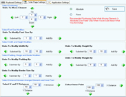 Web Page Settings