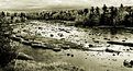 Picture Title - St Louis River Sepia Pano