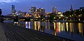 Picture Title - Melbourne from the boat sheds