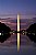 Washington Monument at early sunrise