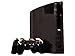 Sony PlayStation 3 Slim Skin (PS3 Slim) - NEW - BLACK CHROME MIRROR system skins faceplate decal mod  : image