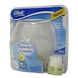 show SC Johnson Inc 22969 Glade Wisp Flameless Candle - Clean Linen