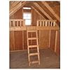 Little Cottage Loft-10-12-W 10x12 Loft for Wood Playhouse