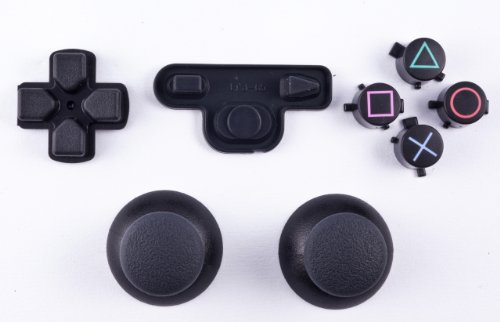 OEM buttons, D-pad, Start/Back, Thumbstick set for Playstation 3 controller (Square, Triangle, X, Circle)