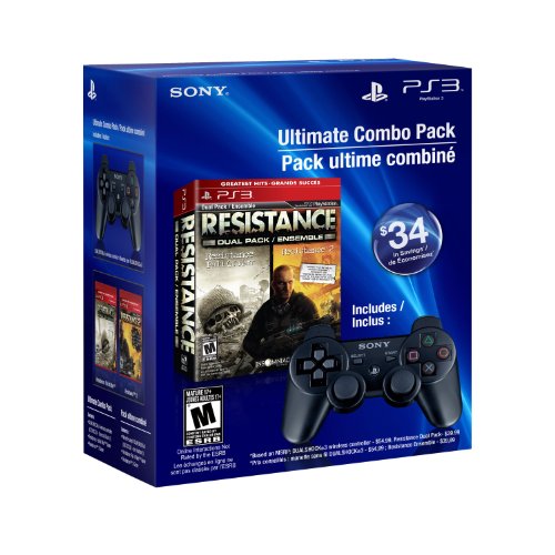 Resistance Dual Pack & DUALSHOCK3 wireless controller