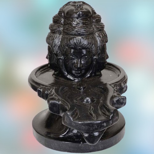 Marble shivling Statue