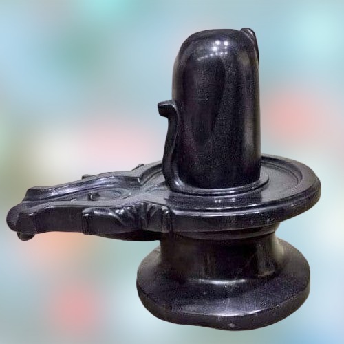 Marble shivling Statue