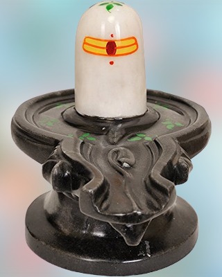 Marble shivling Statue