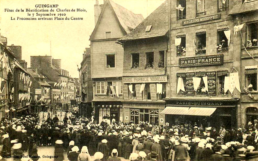 Guingamp (Bretagne) : fête de la béatification de Charles de Blois