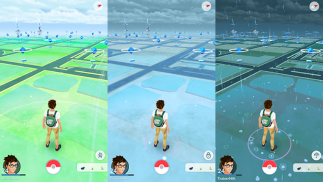 Pokemon Go new weather system