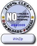 WinZip Clean Award