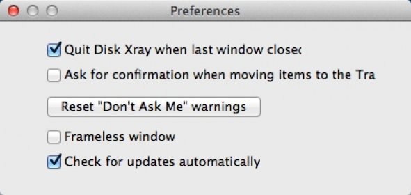 Program Preferences