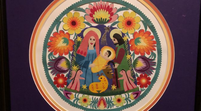 Circular WYCINANKI Nativity