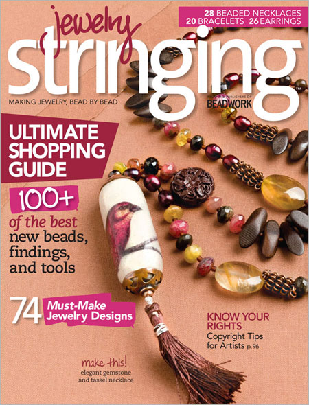 Published in Jewelry Stringing Magazine Fall 2012