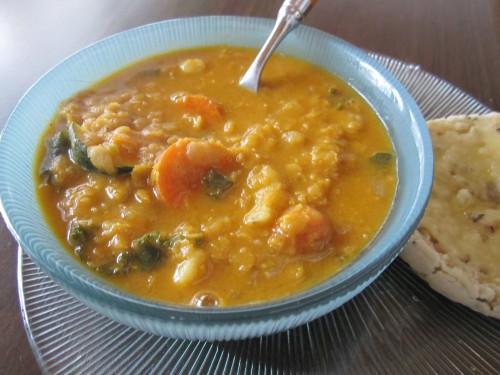 Red Lentil Vegetable Soup