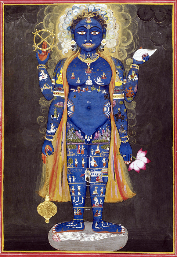 Virāṭ-rūpa or Viśva-rūpa - the Lords Cosmic Form