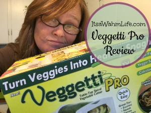 Veggetti Pro Zoodle Maker Review ItsaWahmLife.com