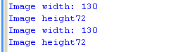 Image size
