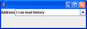 ComoboBox loads and saves items automatically from a file