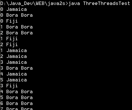 Three Threads Test