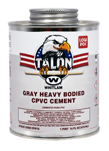 TALON CPVC Gray Heavy Bodied Low VOC Cement