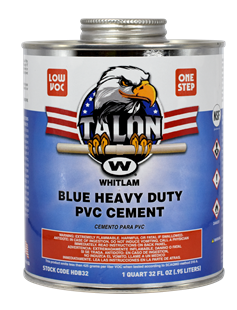 TALON Blue Heavy Duty Low VOC PVC Cement