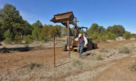 Bendit barbed wire fence tractor bucket case skip loader gate