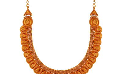 JOS ALUKKAS GOLD VARALAKSHMI NECKLACE