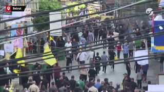 Explotó otro dispositivo en un funeral de Hezbollah en Beirut