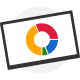 Illustration of a circle diagram representing the poll question type