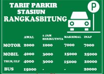 Tarif Parkir Stasiun Rangkasbitung