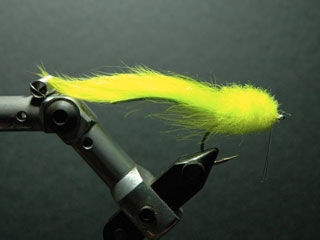 Chartreuse Wheel tarpon fly