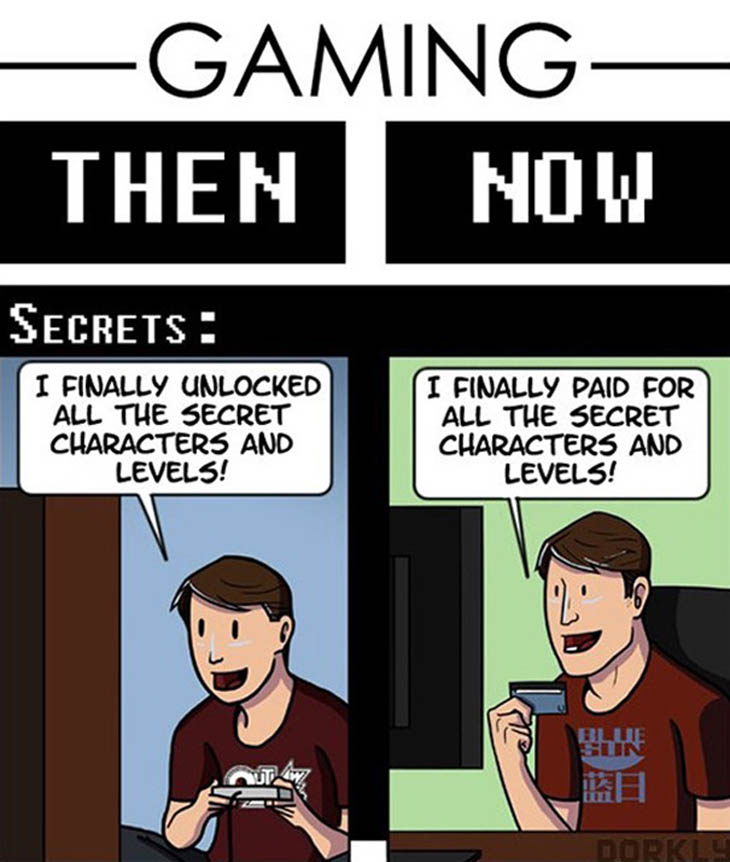 Gaming Then And Now