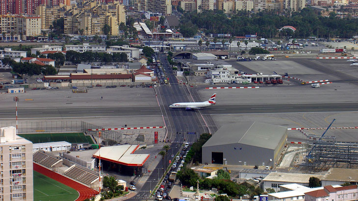 The Gibraltar International Airport