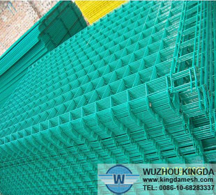 PVC coated welded mesh panel