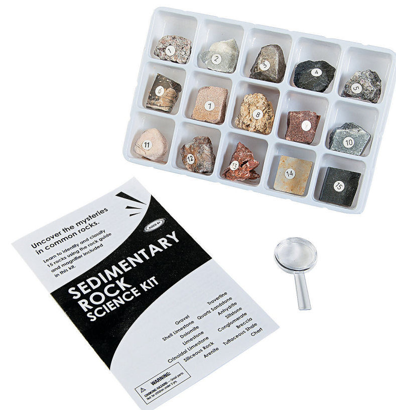 Sedimentary Rock Sciene Kit