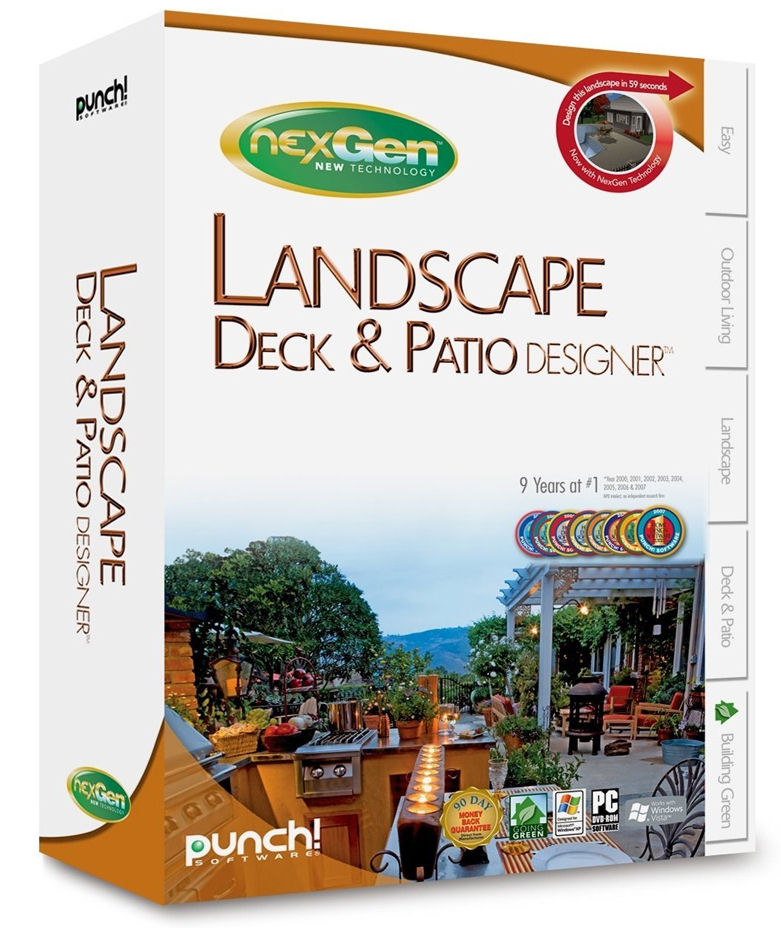 Punch! Landscape Deck and Patio Designer w/ NexGen