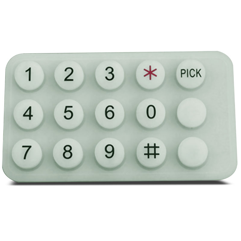 The phone keypad waterproof