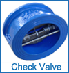 Check Valve, Check Valves, Industrial Check Valve, Industrial Check Valve Types, Flanged Spring Loaded Dual Plate Check Valves, Single Door Swing Check Valve