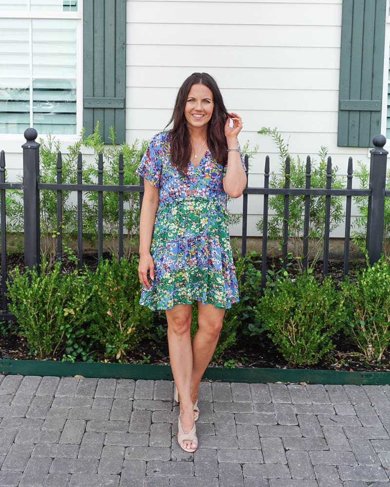 summer workwear | wear to work dress | strappy summer sandals | Southern Fashion Blogger Lady in Violet