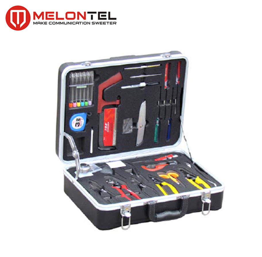 MT-8403 Cheap Factory Customizable Fiber Optic Fusion Splicing Tool Kit With Fiber Optic Stripper