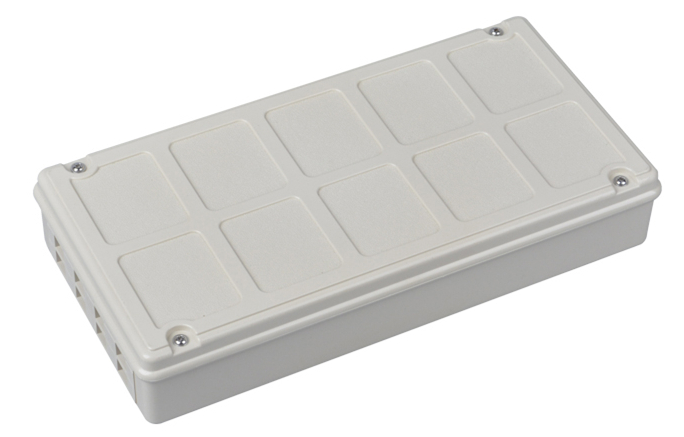 MT-1218 Indoor Plastic FTTH 12 Core Terminal Box