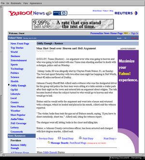 closure reading Yahoo news