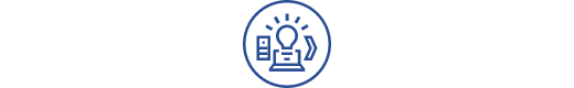 Line art icon depicting the flexible and open Lenovo open cloud architecture