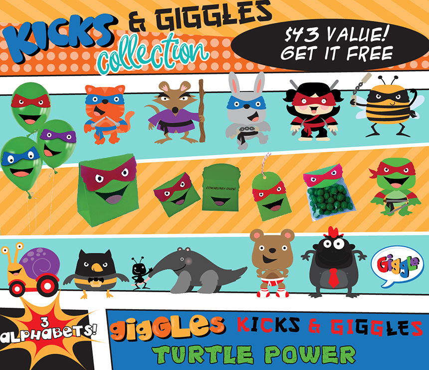 Earn the Kicks and Giggles Bundle - Free