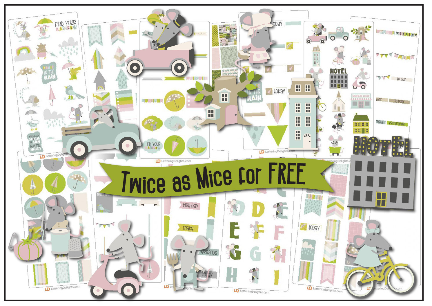 Earn the Twice As Mice - Promotional Bundle - Free