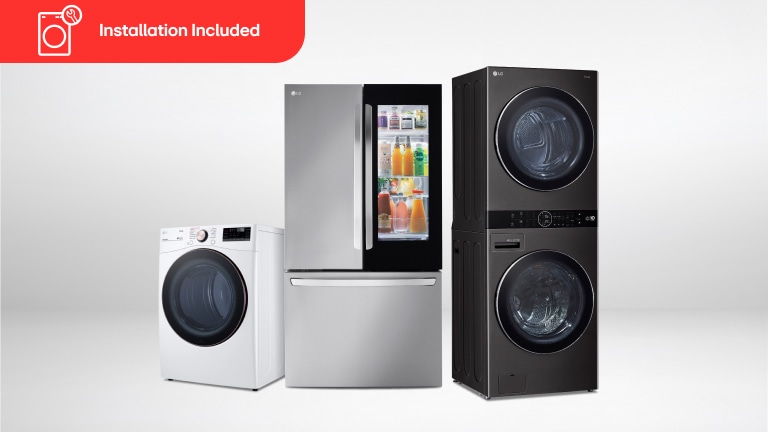 Install & haul-away included on select appliances